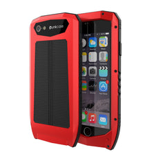 Charger l'image dans la galerie, iPhone 6s/6 Case, Punkcase Metallic PRO Red Series Cover W/ Attached Screen Protector | Touch-ID (Color in image: Red)

