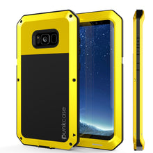 Load image into Gallery viewer, Galaxy S8  Case, PUNKcase Metallic Neon Shockproof  Slim Metal Armor Case (Color in image: neon)
