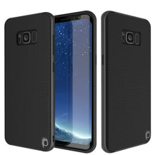 Load image into Gallery viewer, Galaxy S8 Case, PunkCase [Stealth Series] Hybrid 3-Piece Shockproof Dual Layer Cover [Non-Slip] [Soft TPU + PC Bumper] with PUNKSHIELD Screen Protector for Samsung S8 Edge [Grey] (Color in image: Grey)
