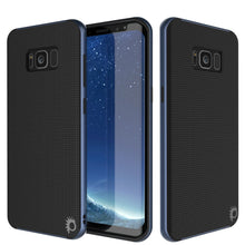 Load image into Gallery viewer, Galaxy S8 PLUS Case, PunkCase [Stealth Series] Hybrid 3-Piece Shockproof Dual Layer Cover [Non-Slip] [Soft TPU + PC Bumper] with PUNKSHIELD Screen Protector for Samsung S8+ [Navy Blue] (Color in image: Navy blue)
