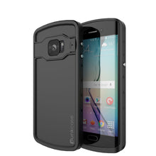 Load image into Gallery viewer, Galaxy S6 EDGE Plus Waterproof Case, Punkcase StudStar Black Shock/Dirt Proof | Lifetime Warranty (Color in image: black)
