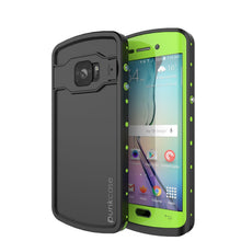 Load image into Gallery viewer, Galaxy s6 EDGE Plus Waterproof Case, Punkcase StudStar Light Green Series | Lifetime Warranty (Color in image: light green)
