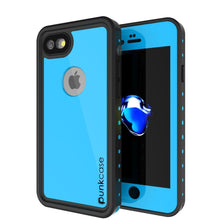 Charger l&#39;image dans la galerie, iPhone SE (4.7&quot;) Waterproof Case, Punkcase [Light Blue] [StudStar Series]  [Slim Fit] [IP68 Certified] [Dirt/Snow Proof] (Color in image: light blue)

