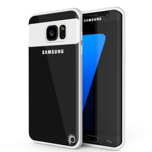 Load image into Gallery viewer, Galaxy S7 Edge Case [MASK Series] [WHITE] Full Body Hybrid Dual Layer TPU Cover W/ Protective PUNKSHIELD Screen Protector (Color in image: white)
