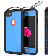 Charger l&#39;image dans la galerie, iPhone SE (4.7&quot;) Waterproof Case, Punkcase ALPINE Series, Light Blue | Heavy Duty Armor Cover (Color in image: light blue)
