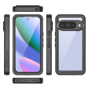 Cadre d'armure Punkcase [Series Extreme) de Google Pixel 10 avec protecteur d'écran intégré [noir]