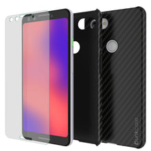 Load image into Gallery viewer, Google pixel 3 CarbonShield Heavy Duty &amp; Ultra Thin 2  Leather Cover 
