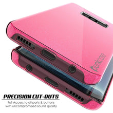Load image into Gallery viewer, Galaxy S8 Case, Punkcase Galactic 2.0 Series Ultra Slim Protective Armor TPU Cover w/ PunkShield Screen Protector | Lifetime Exchange Warranty | Designed for Samsung Galaxy S8 [Pink] (Color in image: red)
