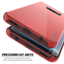 Load image into Gallery viewer, Galaxy S8 Case, Punkcase Galactic 2.0 Series Ultra Slim Protective Armor TPU Cover w/ PunkShield Screen Protector | Lifetime Exchange Warranty | Designed for Samsung Galaxy S8 [Red] (Color in image: silver)
