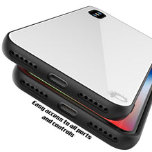 Load image into Gallery viewer, iPhone X Case, Punkcase GlassShield Ultra Thin Protective 9H Full Body Tempered Glass Cover W/ Drop Protection &amp; Non Slip Grip for Apple iPhone 10 [White] 
