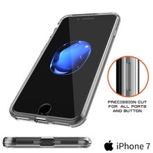 Load image into Gallery viewer, iPhone 7 Case Punkcase® LUCID 2.0 Clear Series Series w/ PUNK SHIELD Screen Protector | Ultra Fit (Color in image: white)
