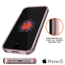 Charger l&#39;image dans la galerie, iPhone SE/5S/5 Case Punkcase® LUCID 2.0 Crystal Pink Series w/ PUNK SHIELD Screen Protector | Ultra Fit (Color in image: pink)
