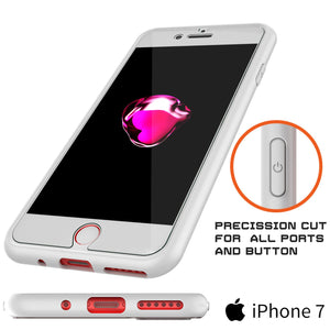 PRECISSION CUT FOR ALL PORTS AND BUTTON O GU) ¢ CSCCOSO ®D Os FF iPhone7 (Color in image: red)