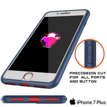 Charger l&#39;image dans la galerie, PRECISSION CUT FOR ALL PORTS AND BUTTON focuu ae auf 4 iPhone 7 Plus (Color in image: red)
