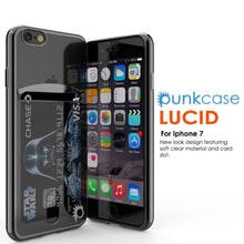 Load image into Gallery viewer, iPhone SE (4.7&quot;) Case, PUNKCASE® LUCID Black Series | Card Slot | SHIELD Screen Protector | Ultra fit (Color in image: Rose Gold)
