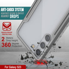 Charger l&#39;image dans la galerie, Étui de protection militaire Punkcase S23 Armor Stealth avec couverture multicouche [Gris]
