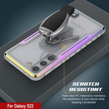 Charger l&#39;image dans la galerie, Punkcase S23 Coque Armor Stealth Protection robuste à plusieurs couches de qualité militaire [Arc-en-ciel]
