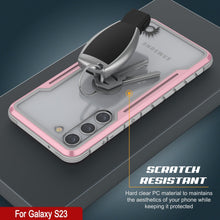 Charger l&#39;image dans la galerie, Punkcase Coque de protection Stealth Armor S23 de qualité militaire, avec plusieurs canapés [Rose doré]
