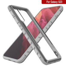 Charger l&#39;image dans la galerie, Étui de protection militaire Punkcase S23 Armor Stealth avec couverture multicouche [Gris]
