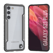 Charger l'image dans la galerie, Étui de protection militaire Punkcase S23+ Plus Armor Stealth, avec une couverture multicouche [Gris-Noir]
