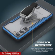 Charger l'image dans la galerie, Punkcase S23+ Plus Coque d'armure furtive de protection Coque militaire multicouche [Bleu marine]
