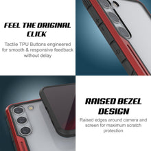Charger l'image dans la galerie, Étui de protection militaire Punkcase S23+ Plus Armor Stealth, avec une couverture multicouche [Gris-Noir]
