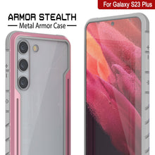 Charger l'image dans la galerie, Punkcase S23+ Plus Étui Armure Stealth, Couvercle de Protection de Qualité Militaire à Plusieurs Couches [Or Rose]
