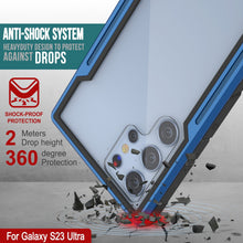 Load image into Gallery viewer, Étui Punkcase S23 Ultra Armor Stealth Coque de Protection Multicouche de Qualité Militaire [Bleu Marine]
