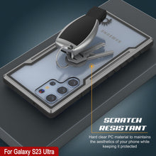 Charger l'image dans la galerie, Étui Stealth S23 Ultra Armor de marque Punkcase, protection militaire de qualité supérieure à plusieurs couches [gris-noir].
