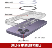 Load image into Gallery viewer, Coque de chargement sans fil magnétique Punkcase pour iPhone 14 Pro Max [Série ClearMag]
