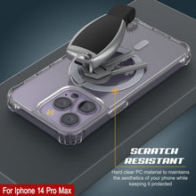 Load image into Gallery viewer, Coque de chargement sans fil magnétique Punkcase pour iPhone 14 Pro Max [Série ClearMag]
