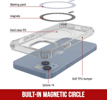 Load image into Gallery viewer, Punkcase Coque de Chargement sans Fil Magnétique iPhone 14 [Série ClearMag]
