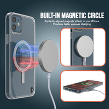 Load image into Gallery viewer, Étui de charge sans fil magnétique pour iPhone 12 de Punkcase [Série ClearMag]
