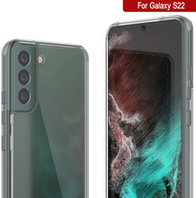 Charger l&#39;image dans la galerie, Coque Punkcase pour Galaxy S23 [Série Lucid 2.0] [Ajustement Fin] [Dos Transparent] avec protecteur d&#39;écran PunkShield

