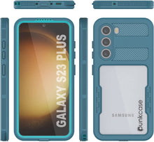 Charger l&#39;image dans la galerie, Coque étanche pour Galaxy S23+ Plus [Série Alpine 2.0] [Ajustement fin] [Certifiée IP68] [Antichoc] [Bleu]
