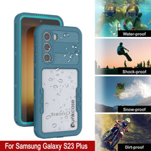 Charger l&#39;image dans la galerie, Coque étanche pour Galaxy S23+ Plus [Série Alpine 2.0] [Ajustement fin] [Certifiée IP68] [Antichoc] [Bleu]
