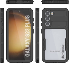 Charger l&#39;image dans la galerie, Étui étanche Galaxy S23+ Plus [Série Alpine 2.0] [Ajustement fin] [Certifié IP68] [Antichoc] [Noir]

