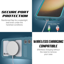 Charger l&#39;image dans la galerie, Coque étanche pour Galaxy S23 [Série Alpine 2.0] [Ajustement fin] [Certifié IP68] [Antichoc] [Bleu]
