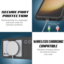 Charger l&#39;image dans la galerie, Étui étanche Galaxy S23 [Série Alpine 2.0] [Ajustement mince] [Certifié IP68] [Antichoc] [Noir]
