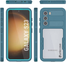 Charger l&#39;image dans la galerie, Coque étanche pour Galaxy S23 [Série Alpine 2.0] [Ajustement fin] [Certifié IP68] [Antichoc] [Bleu]
