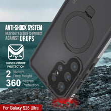 Charger l&#39;image dans la galerie, Galaxy S25 Ultra Imperproof Case [Kickstud 2.0 Series] Cover IP68 protecteur avec protecteur d&#39;écran et kickstand [White]
