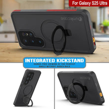 Charger l&#39;image dans la galerie, Galaxy S25 Ultra Imperproof Case [Kickstud 2.0 Series] Cover IP68 Protection avec protecteur d&#39;écran et kickstand [rouge]
