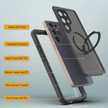Charger l&#39;image dans la galerie, Galaxy S25 Ultra Imperproof Case [Kickstud 2.0 Series] Cover IP68 Protection avec protecteur d&#39;écran et kickstand [Gray]
