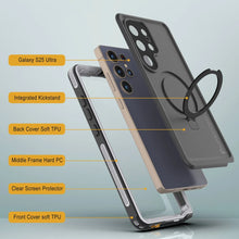 Charger l&#39;image dans la galerie, Galaxy S25 Ultra Imperproof Case [Kickstud 2.0 Series] Cover IP68 protecteur avec protecteur d&#39;écran et kickstand [White]
