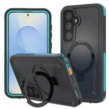 Charger l&#39;image dans la galerie, Galaxy S25 Baserproof Case [Kickstud 2.0 Series] Cover IP68 protecteur avec protecteur d&#39;écran et kickstand [Teal]
