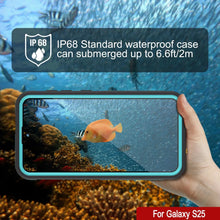Charger l&#39;image dans la galerie, Galaxy S25 Baserproof Case [Kickstud 2.0 Series] Cover IP68 protecteur avec protecteur d&#39;écran et kickstand [Teal]
