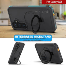 Charger l&#39;image dans la galerie, Galaxy S25 Baserproof Case [Kickstud 2.0 Series] Cover IP68 protecteur avec protecteur d&#39;écran et kickstand [Teal]
