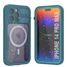 Charger l&#39;image dans la galerie, Étui étanche pour iPhone 14 Pro Max [Série Alpine 2.0] [Ajustement parfait] [Certifié IP68] [Antichoc] [Bleu]
