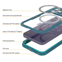 Charger l&#39;image dans la galerie, Étui étanche pour iPhone 14 Pro Max [Série Alpine 2.0] [Ajustement parfait] [Certifié IP68] [Antichoc] [Bleu]
