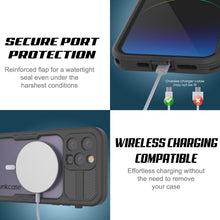 Charger l&#39;image dans la galerie, Coque étanche pour iPhone 14 Pro Max [Série Alpine 2.0] [Ajustement fin] [Certifiée IP68] [Antichoc] [Noir]
